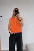 Detail Trui - Oranje