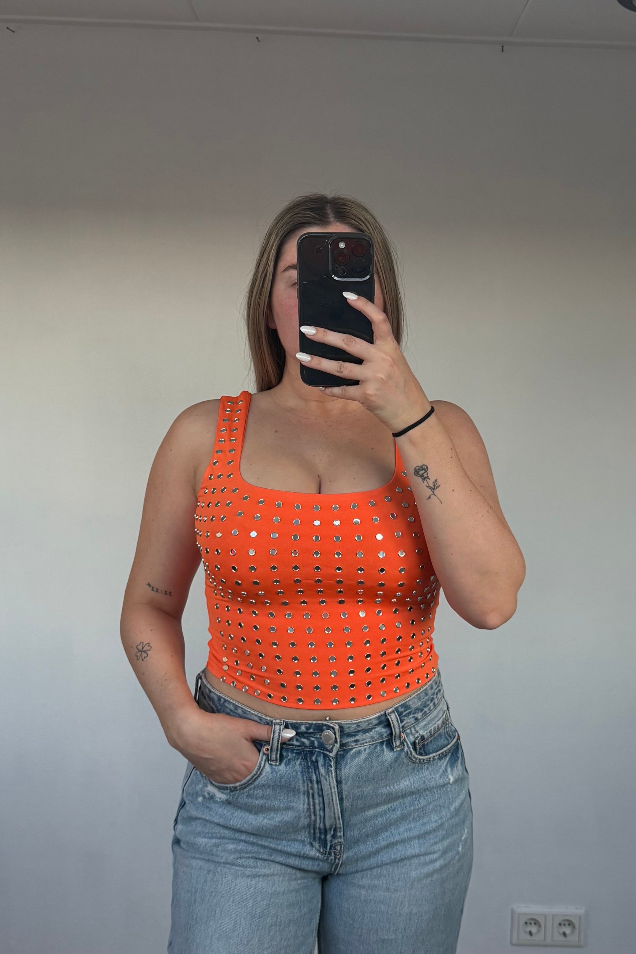 Top met studs