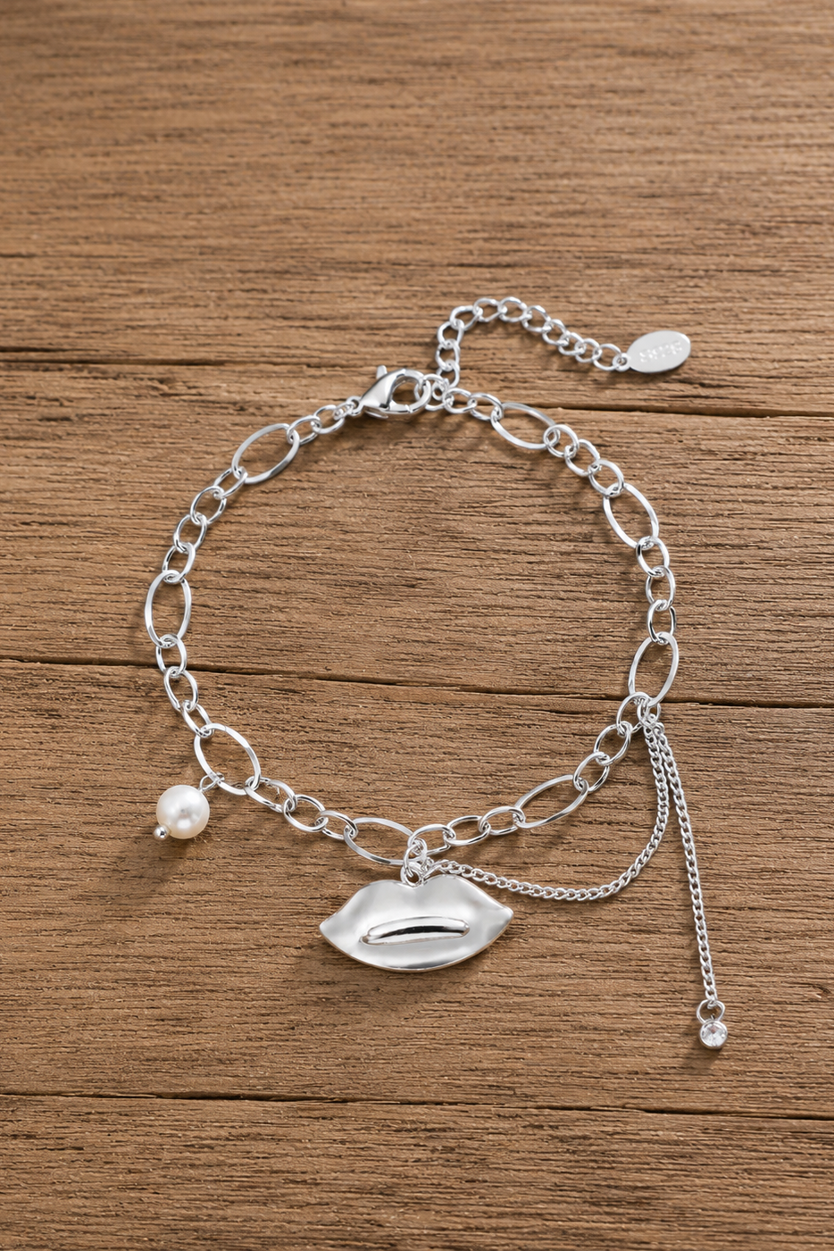 Kus Armband - Zilver