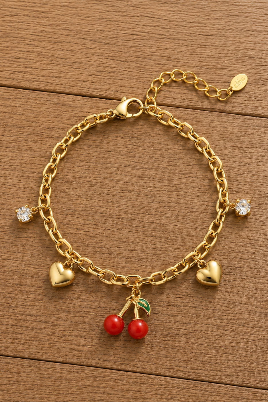 Cherry Charm  - Goud