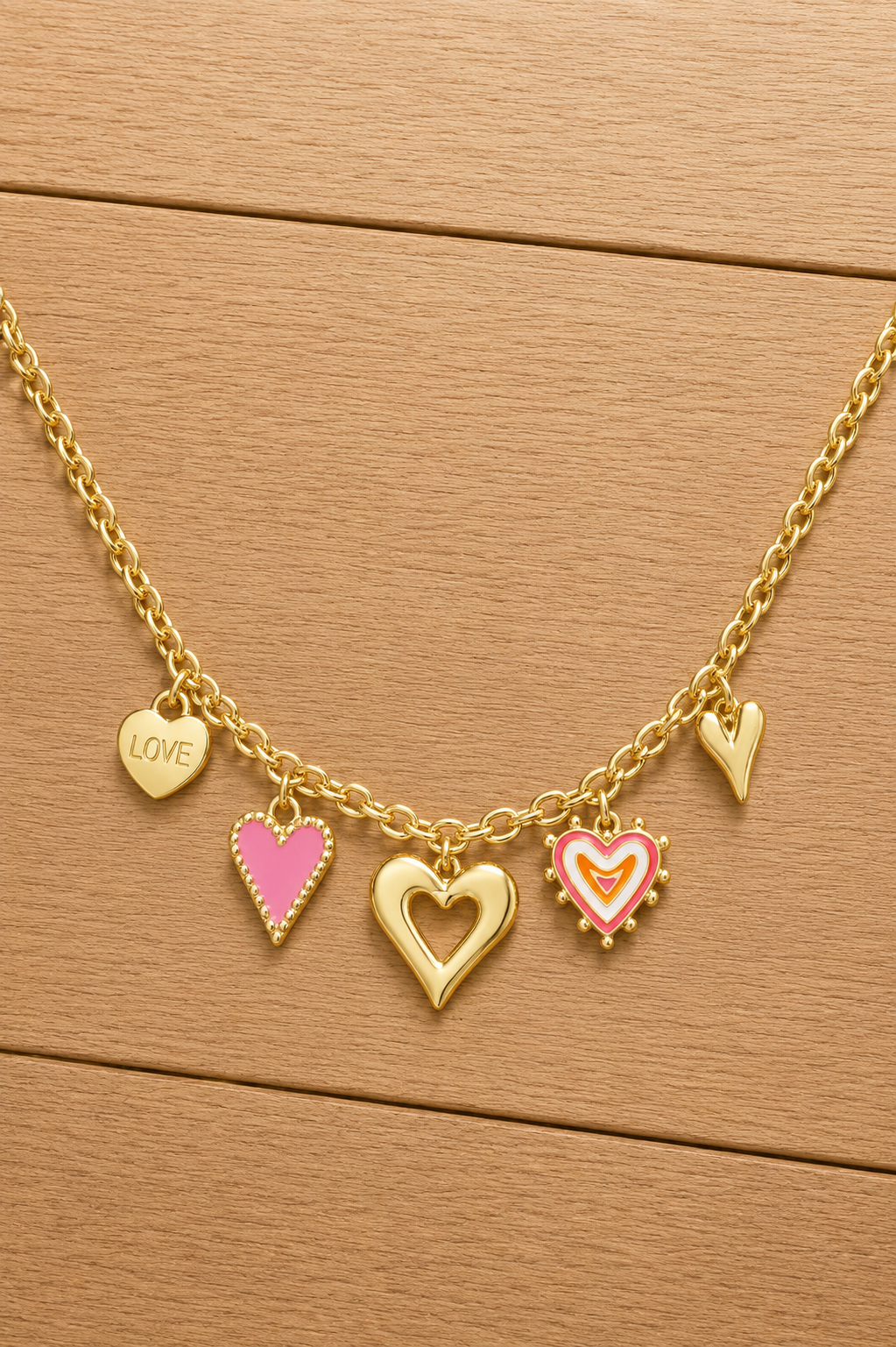 Love Bedelketting - Goud