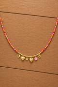 Summer Smile Ketting - Goud