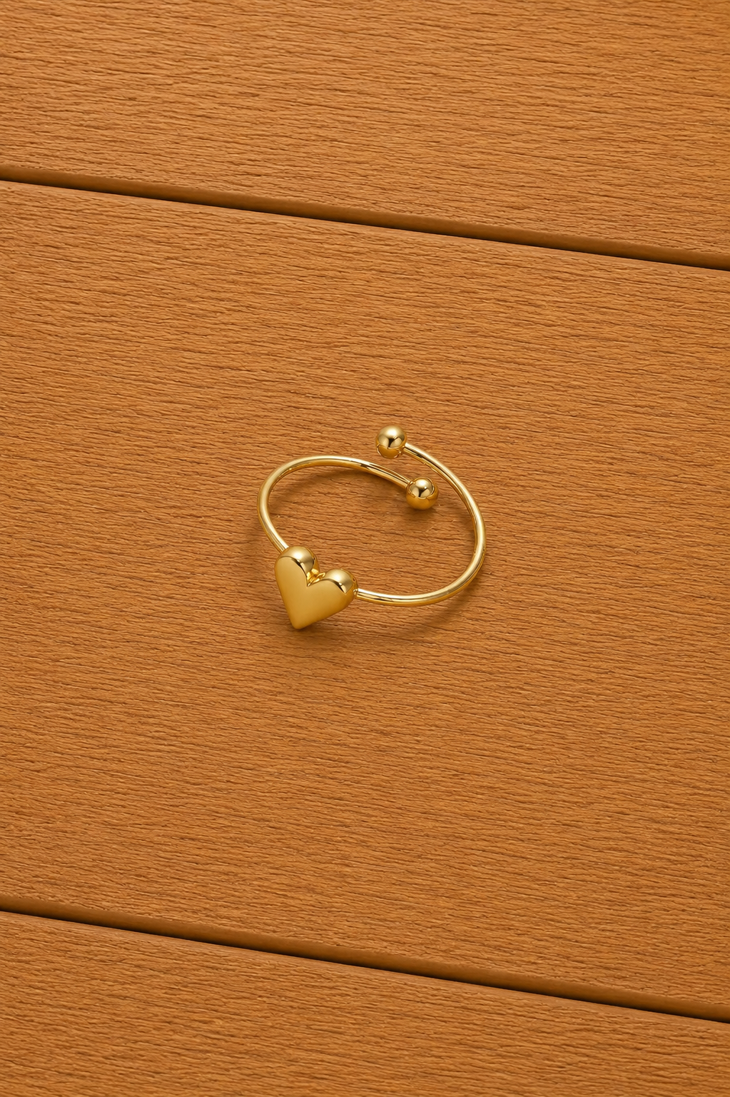 Kleine Hart Ring - Goud