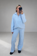 Winters Co-ord Set - Lichtblauw