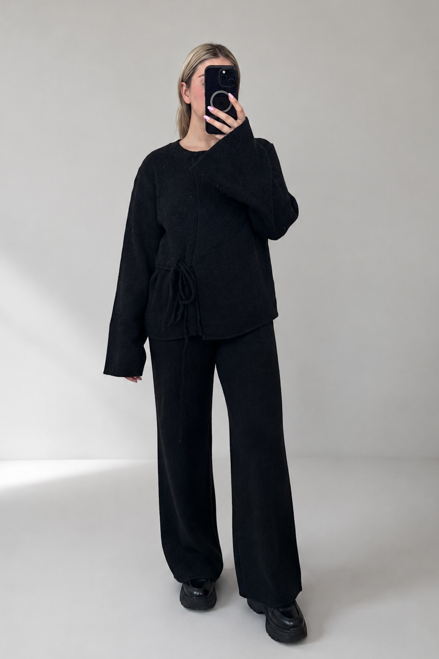 De Loving Co-ord Set - Zwart