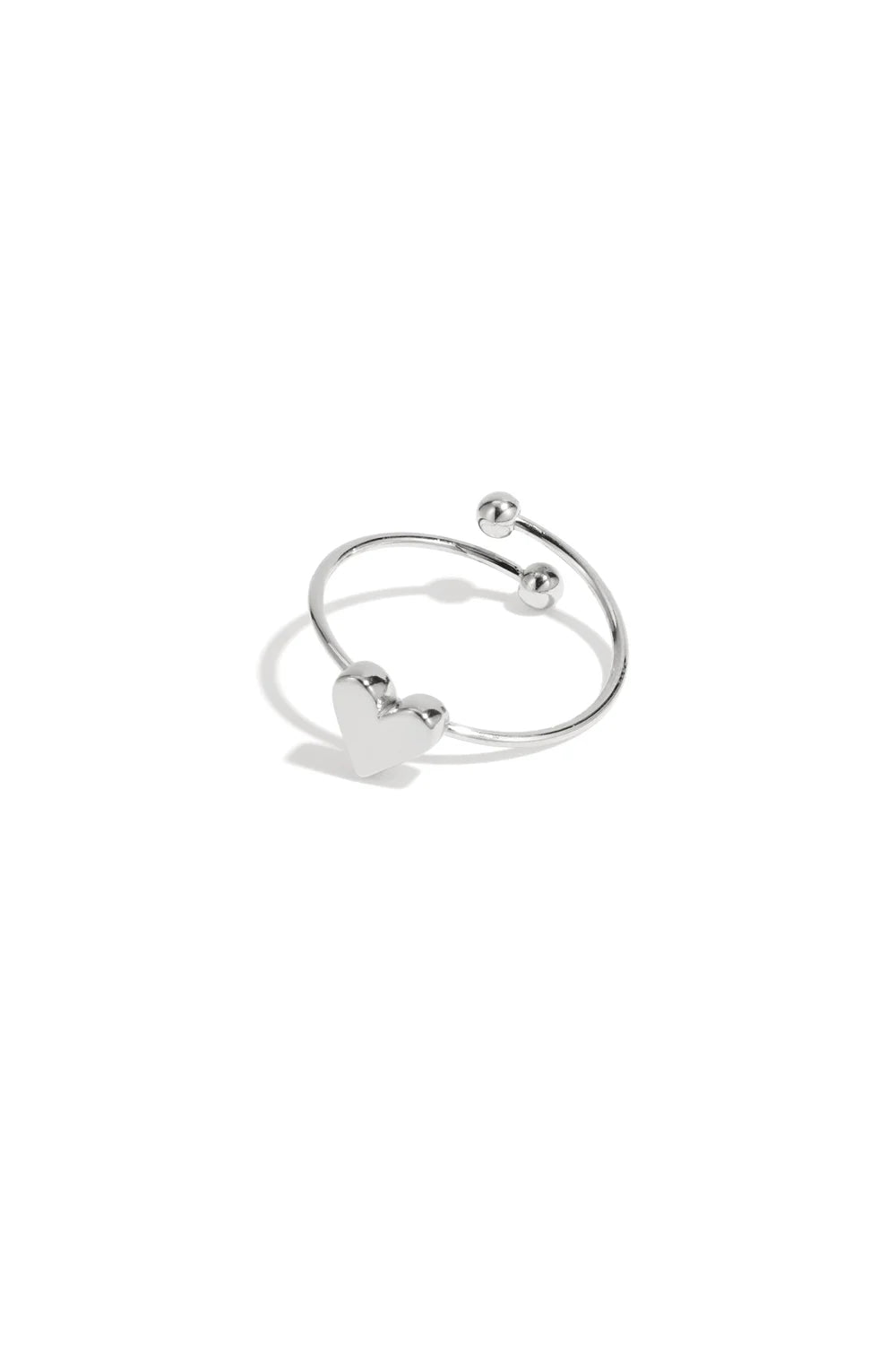 Kleine Hart Ring - Zilver