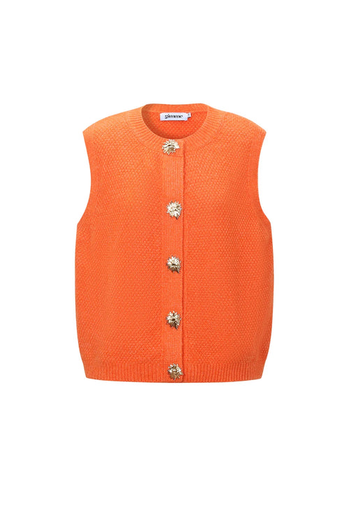 Detail Trui - Oranje